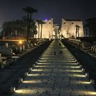 Tempel bei Nacht Luxor
