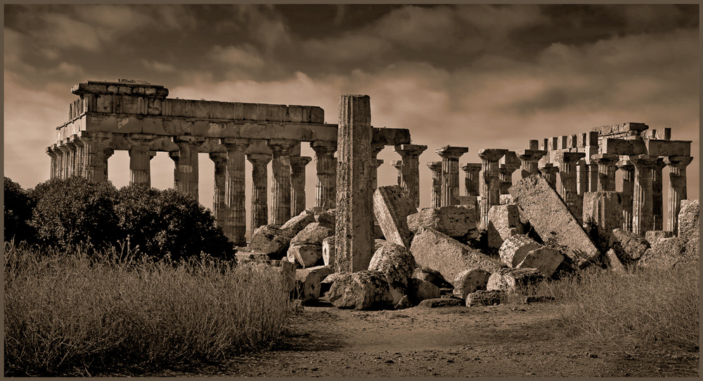 Tempel der Hera (E) Sizilien