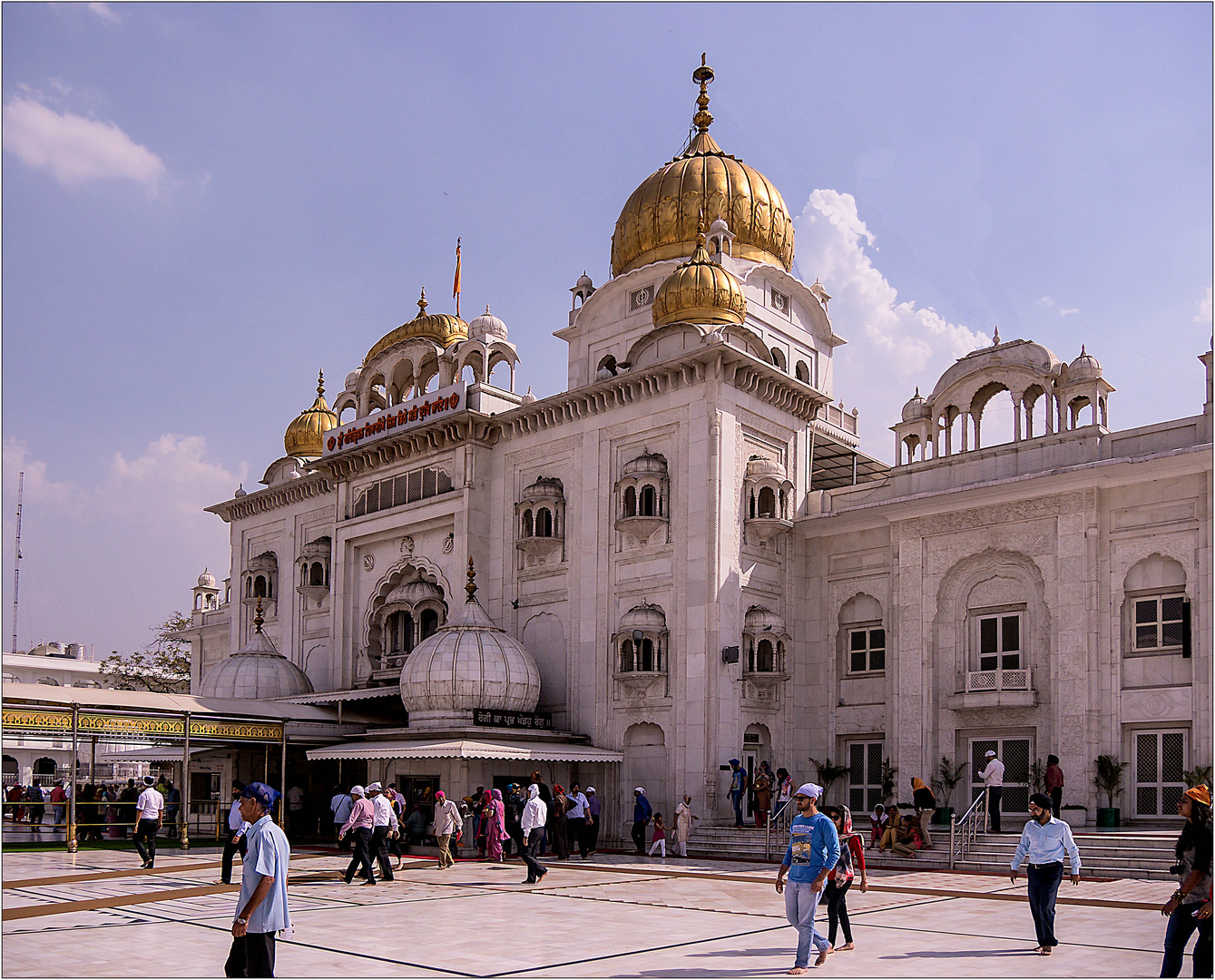 Tempel der Sikh in Delhi / Indien