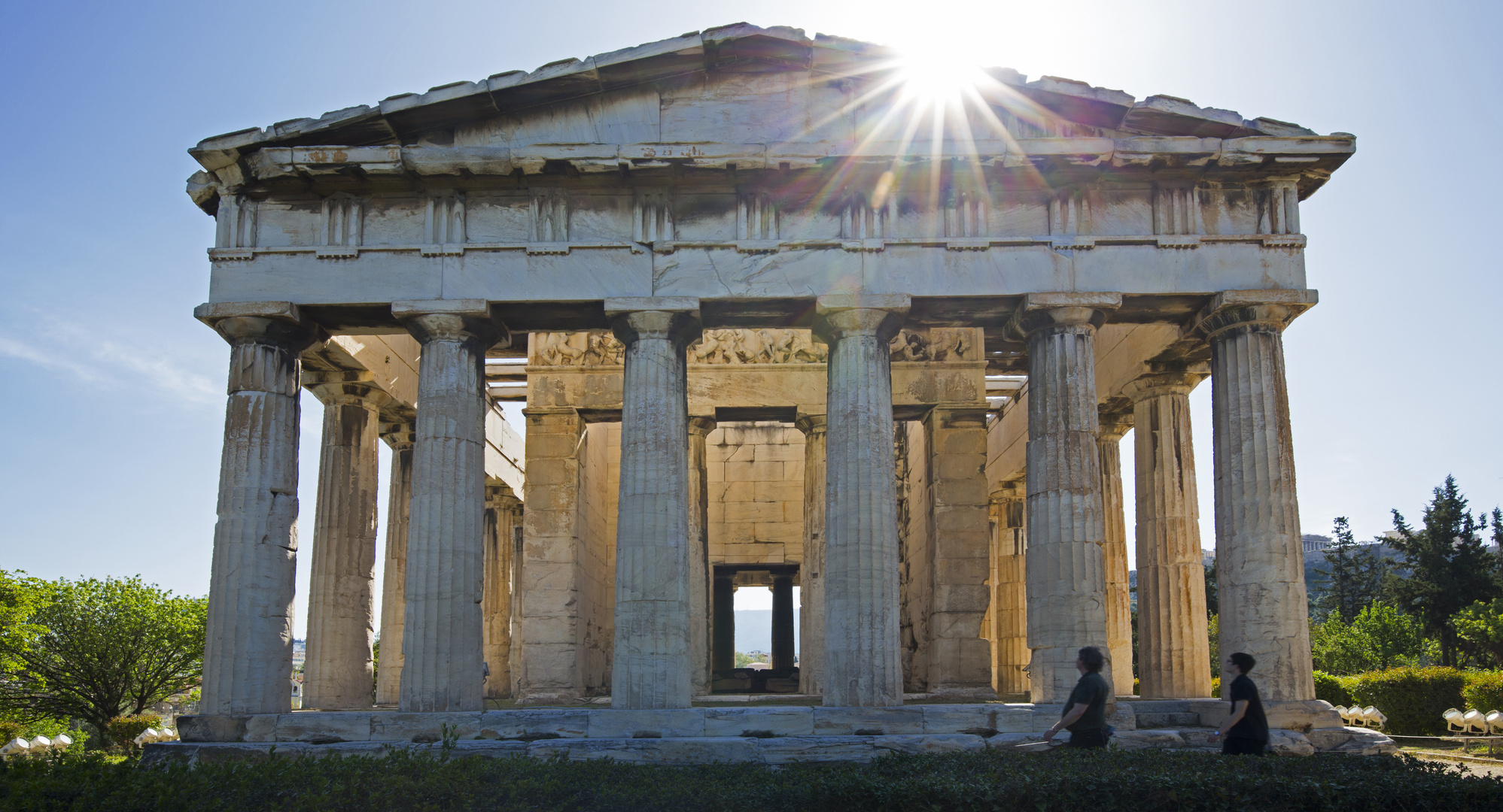 Tempel des Hephaistos in Athen