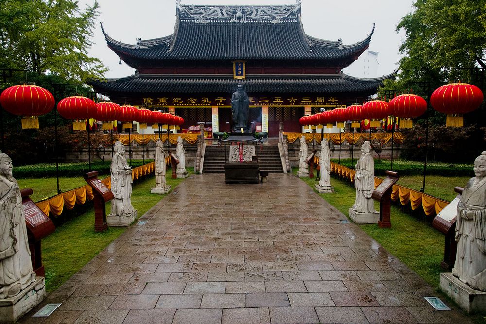 Tempel Des Konfuzius In Nanjing Foto Bild Asia China East Asia Bilder Auf Fotocommunity