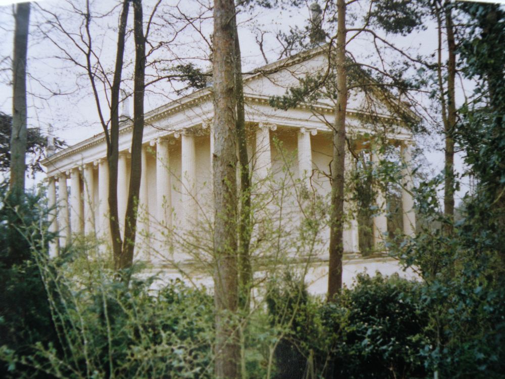 Tempel im Naturpark Stowe/England