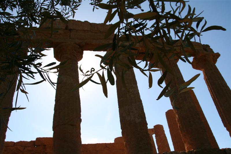 Tempel in Agrigento