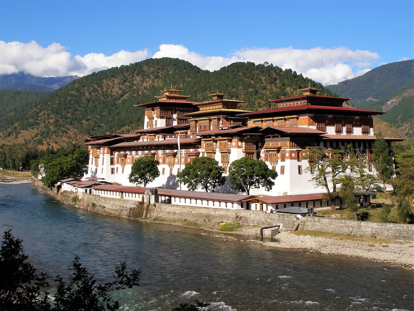 Tempel in Bhutan