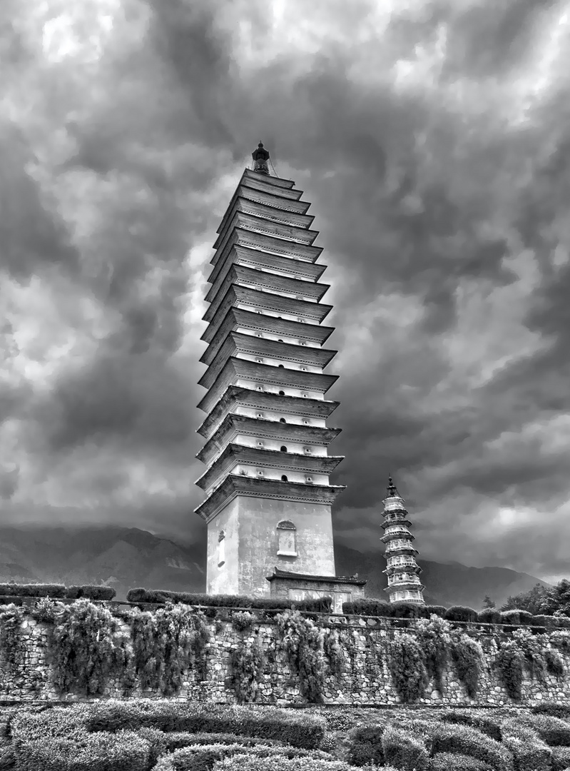 Tempel in Dali Bai