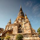 Tempel in der alten Königsstadt Ayutthaya