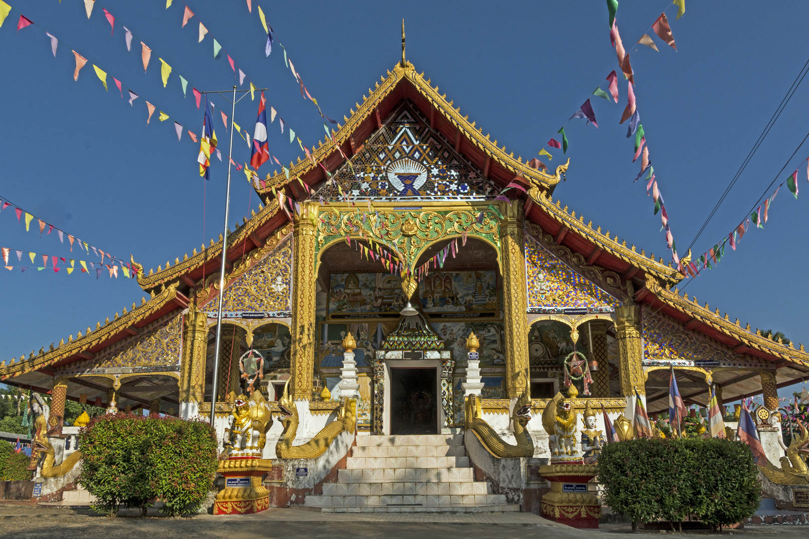 Tempel in Huay Xai