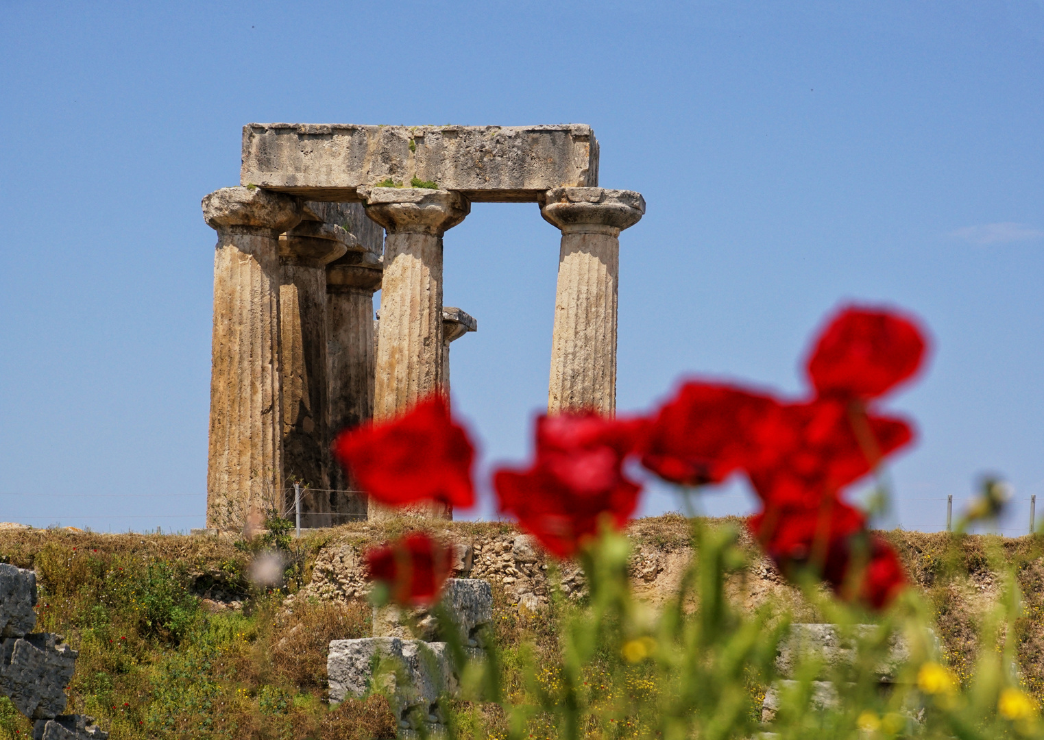 Tempel in Korinth