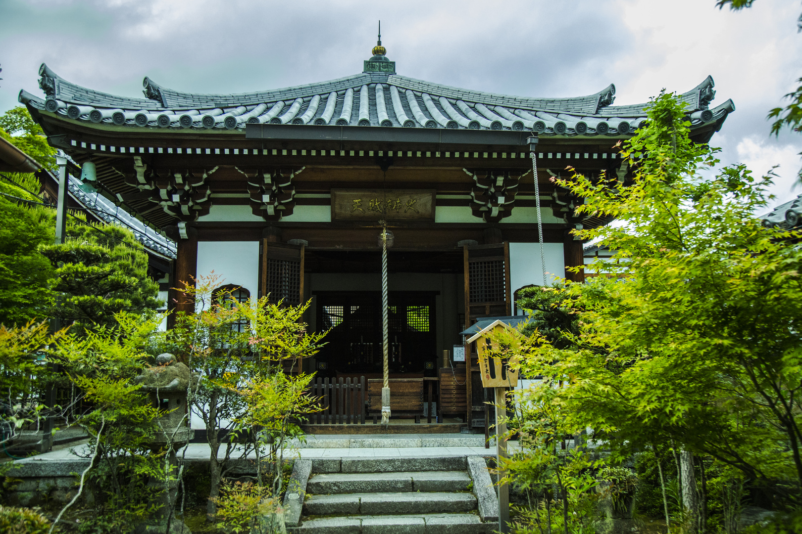 Tempel  in Kyoto