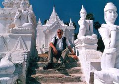 Tempel in Mingun bei Mandalay