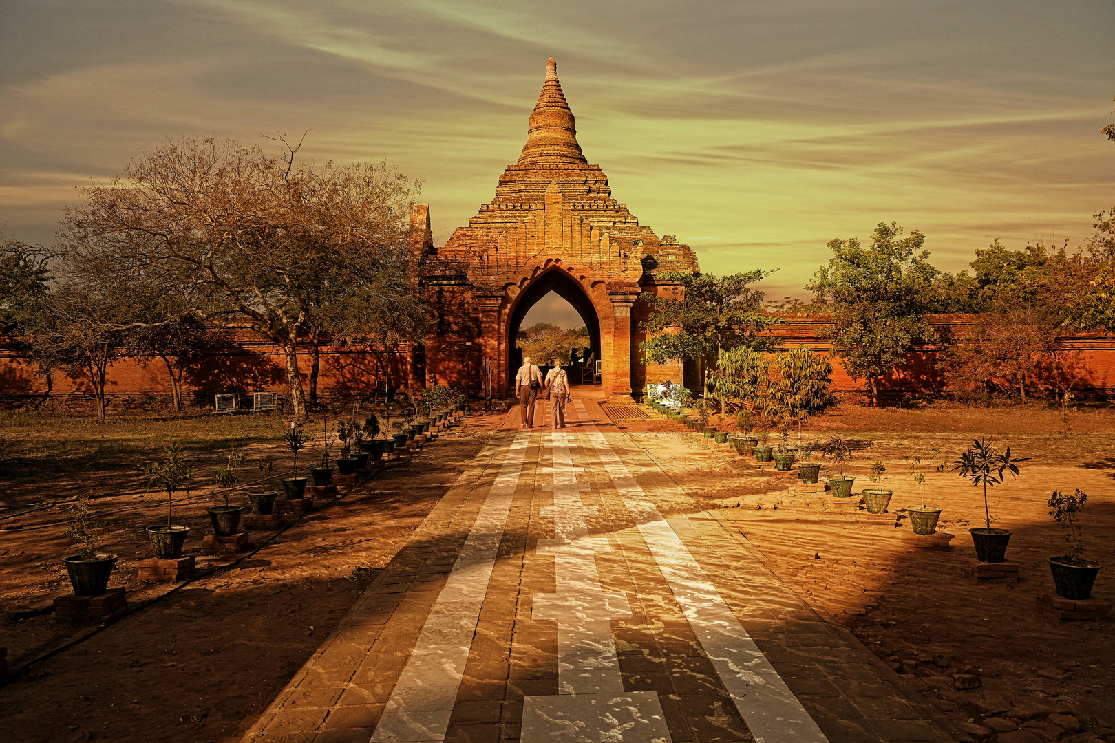 Tempel in Myanmar 