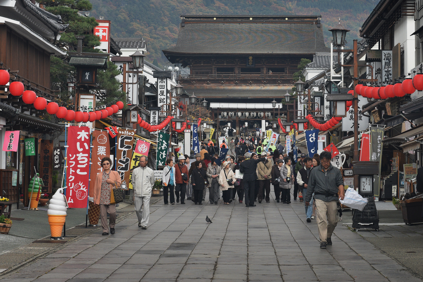 Tempel in Nagano