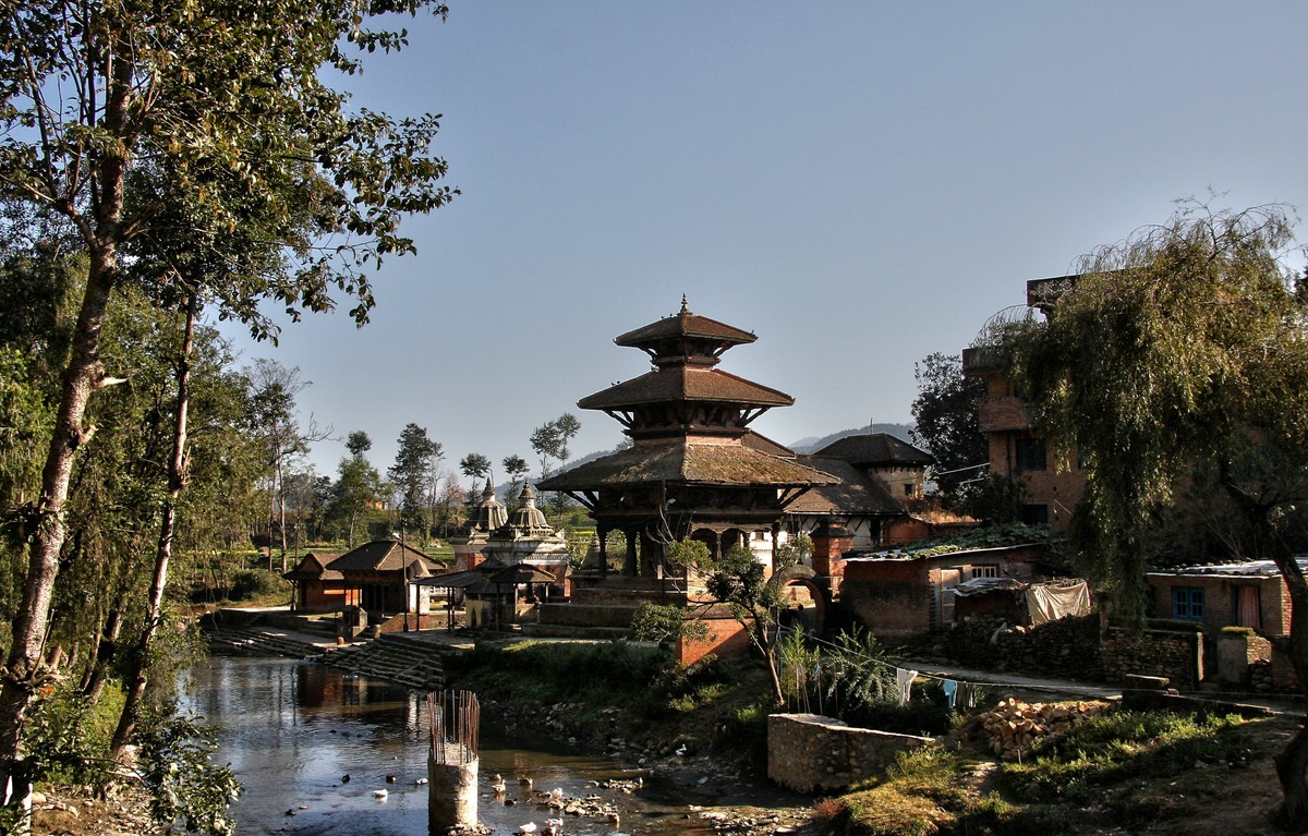 Tempel in Nepal