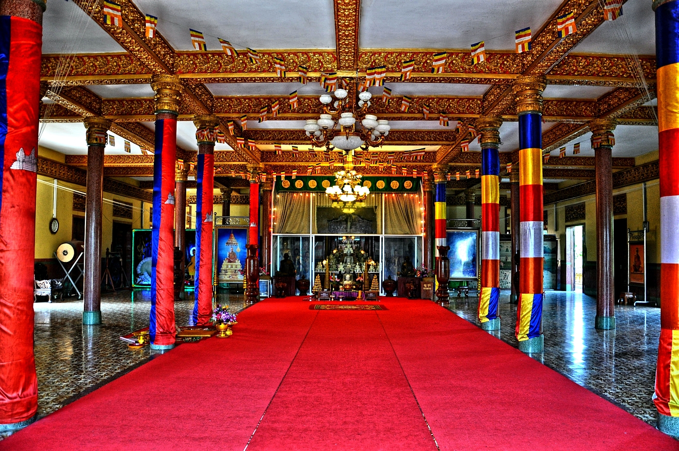 Tempel in Pnom Penh 2012