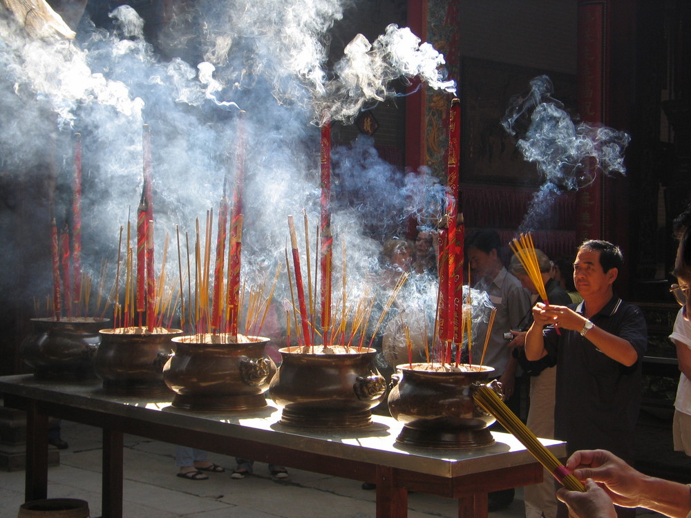 Tempel in Saigon