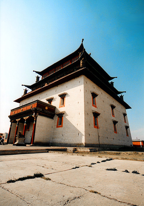 Tempel in Ulaan Baatar, Mongolei