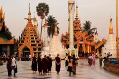 Tempel in Yangon