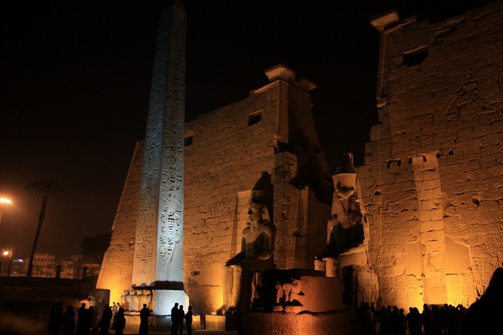 Tempel Luxor - Eingang