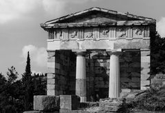 tempel mit taube...