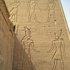 Tempel - Relief von Edfu