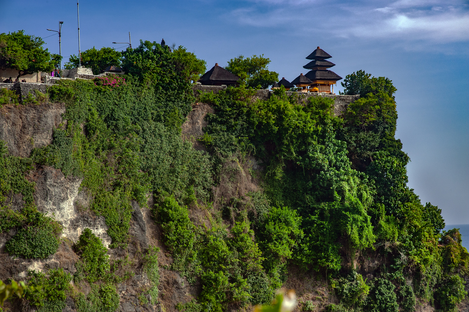 Tempel view from northern side