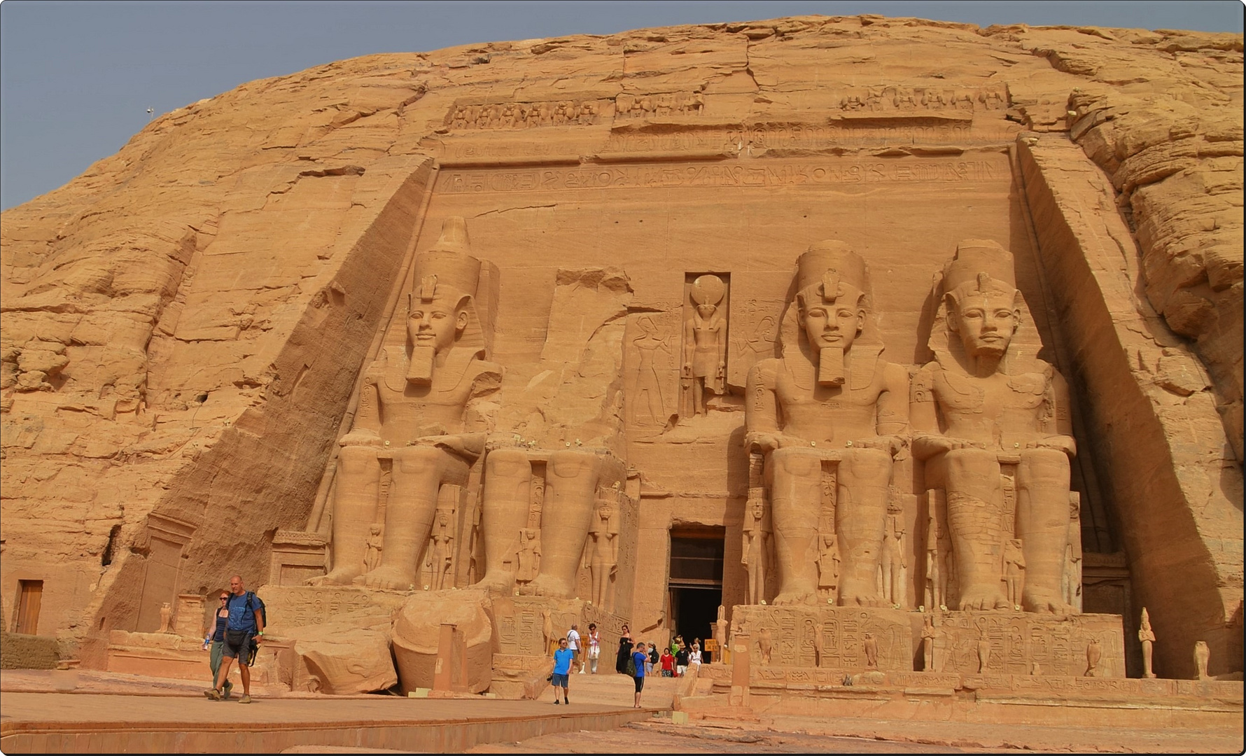 Tempel von ABU - SIMBEL ( Ägypten )