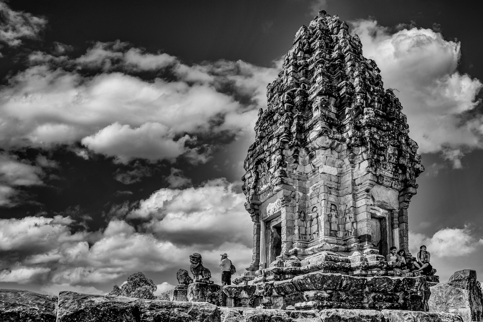 Tempel von Bakong 06