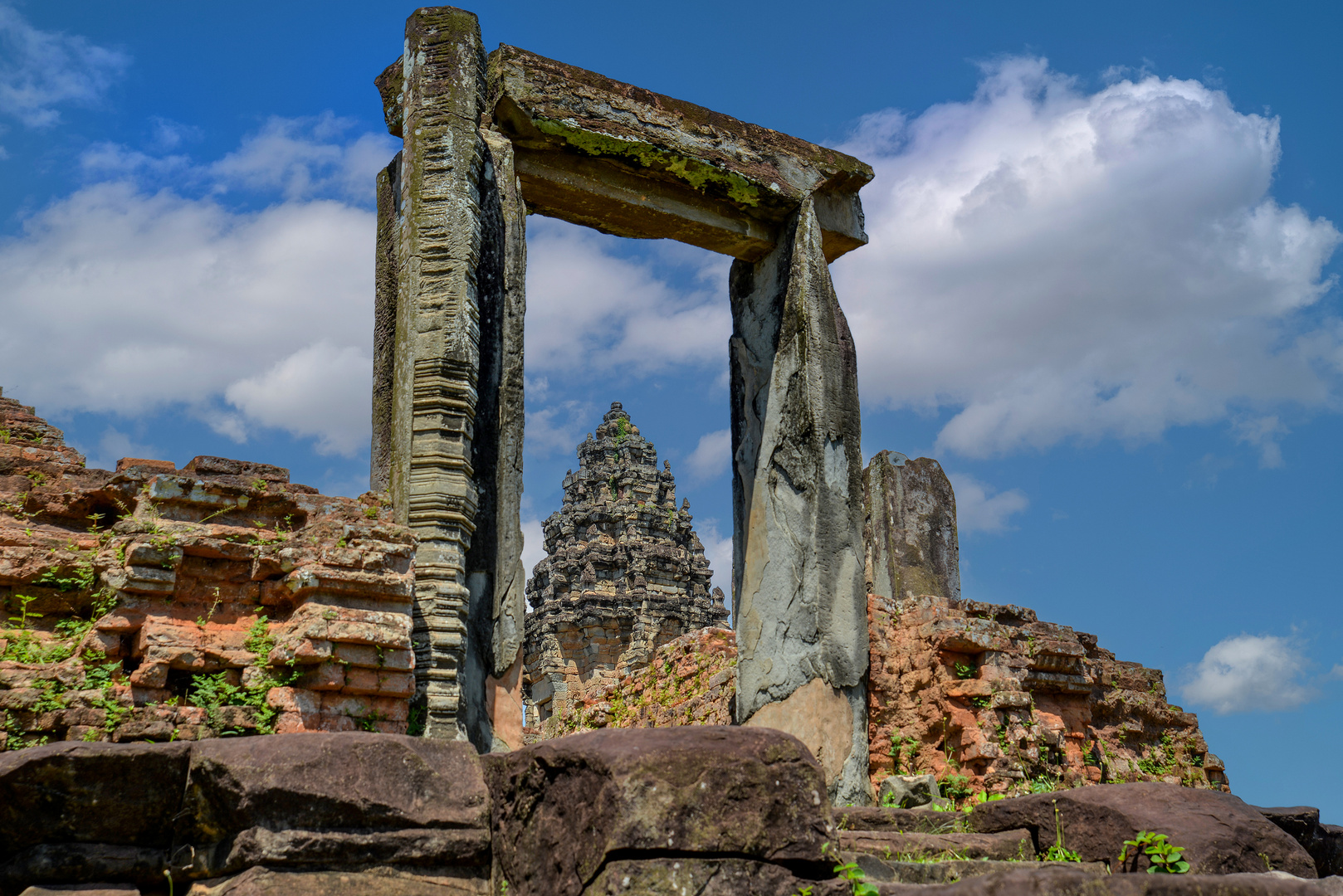 Tempel von Bakong 07