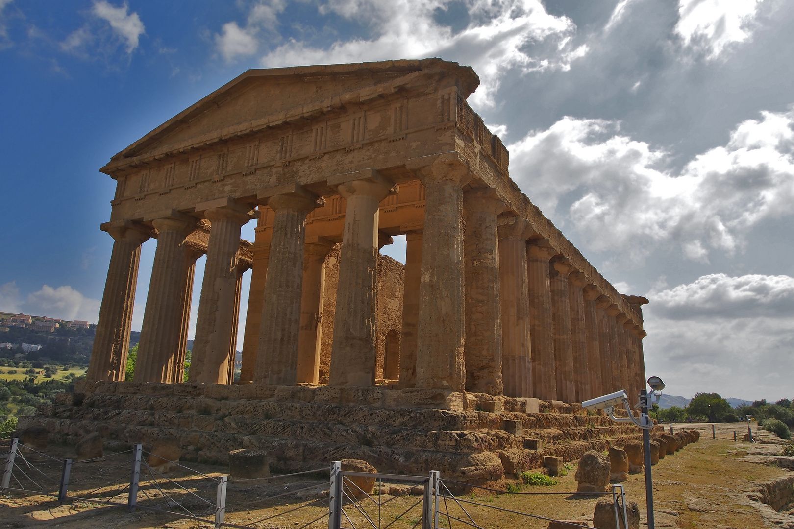 Tempel von Concordia in Agrigent Sizilien