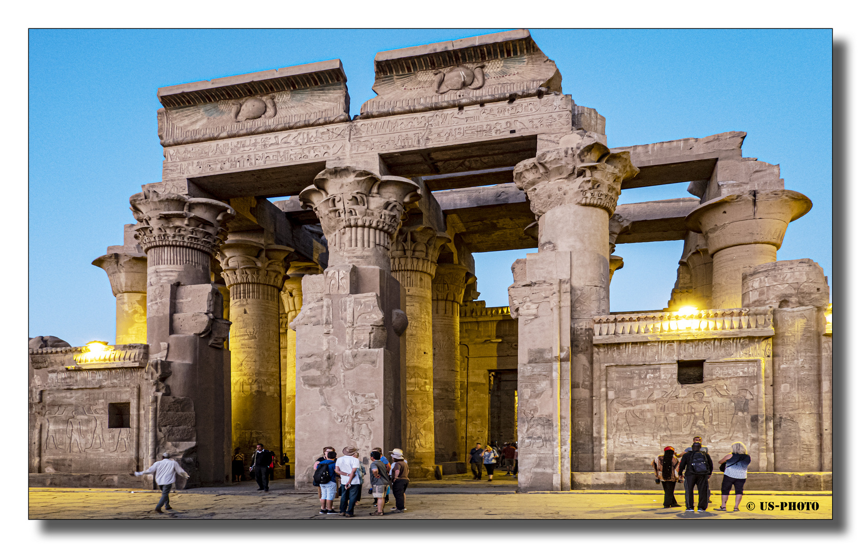Tempelanlage Edfu Foto & Bild architektur, Ägypten, landschaft Bilder