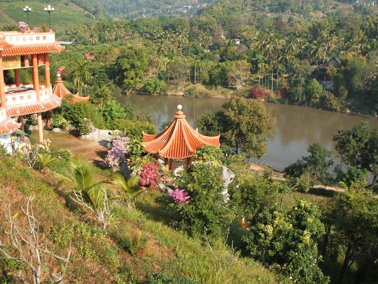 Tempelanlage in der Nähe von Chiang Rai