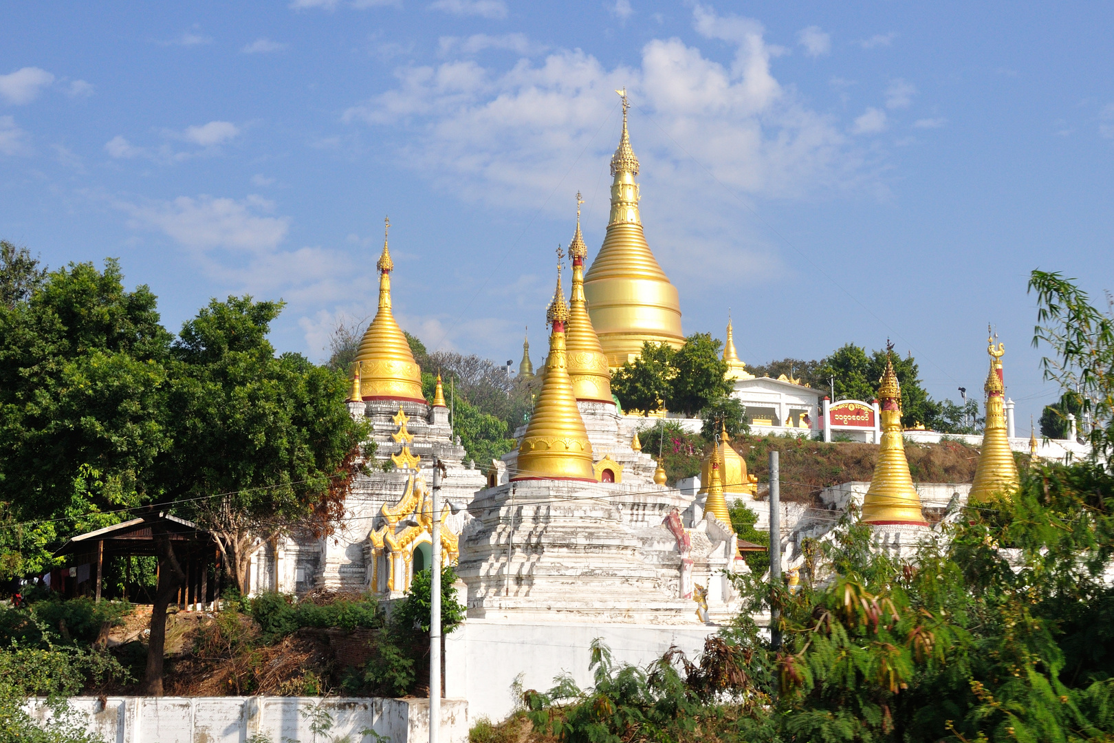 Tempelanlage in Sagaing