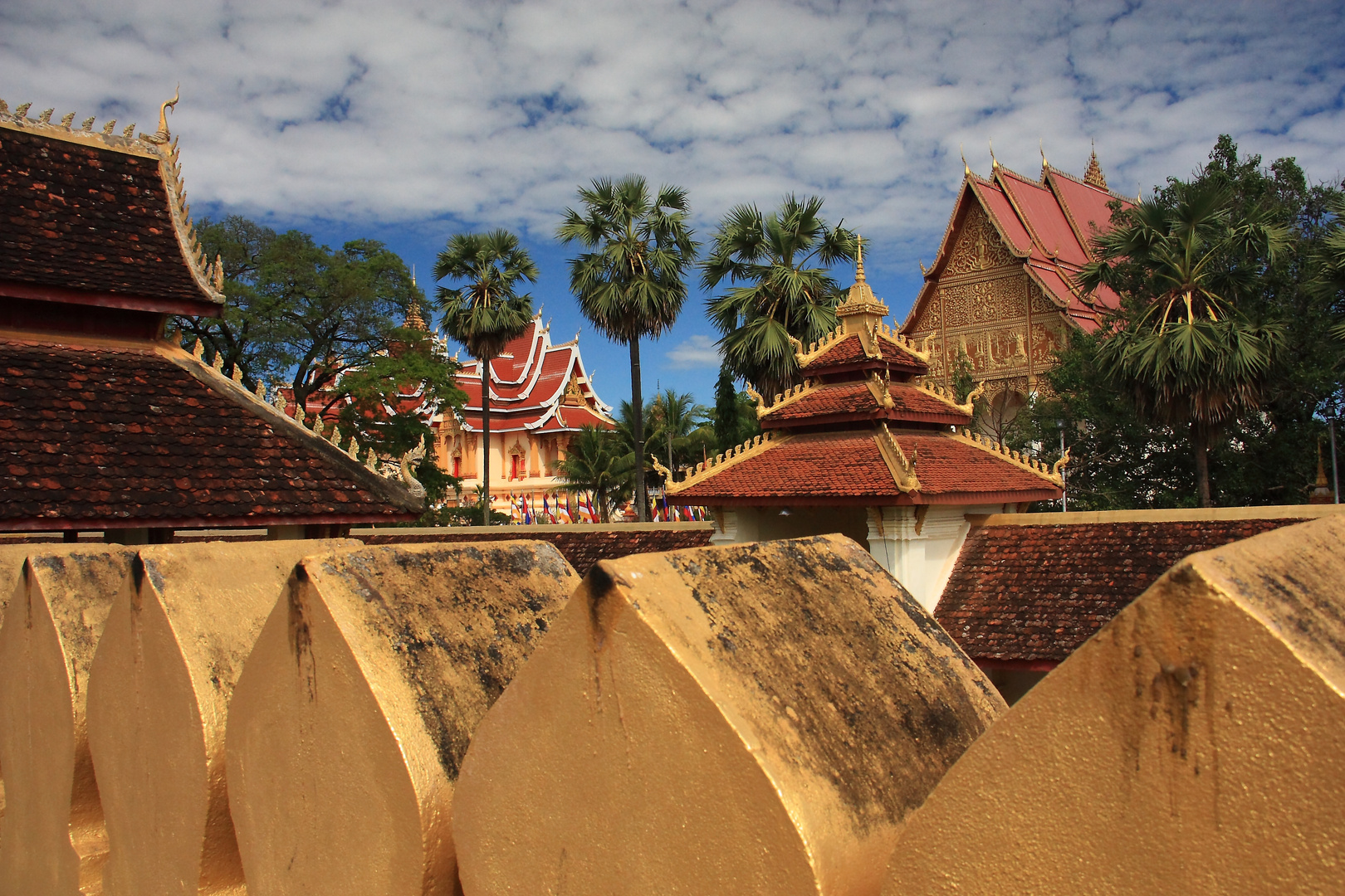 Tempelanlage in Vientiane