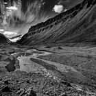 Tempelberg in Spitzbergen  Tauwasser