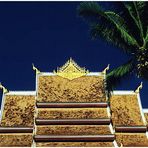 Tempeldach in Luang Prabang