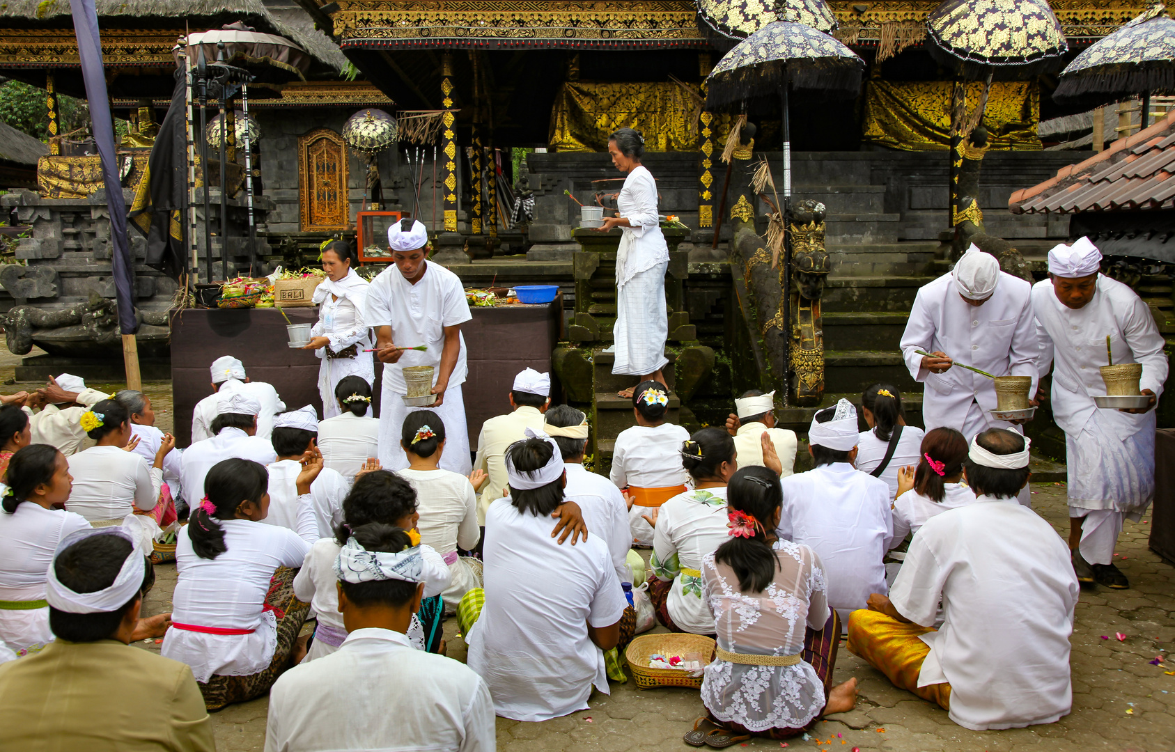 Tempelfest auf Bali