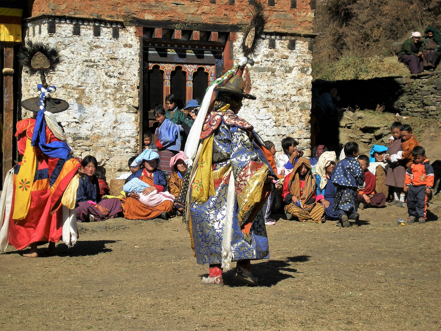 Tempelfest in Bhutan