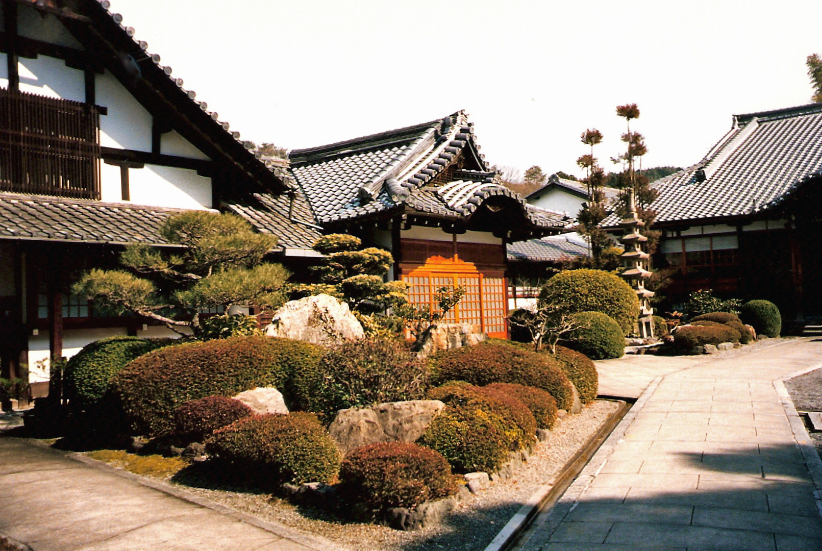 Tempelgarten in Kyoto (MW 1997/2  - jn)