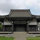 Tempelgebäude im japanischen Garten Düsseldorf