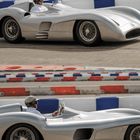 Tempelhof-Treffen: Mercedes 300 SLR W196 Stromlinie mit Hans Herrmann