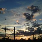 Tempelhofer Feld am Abend