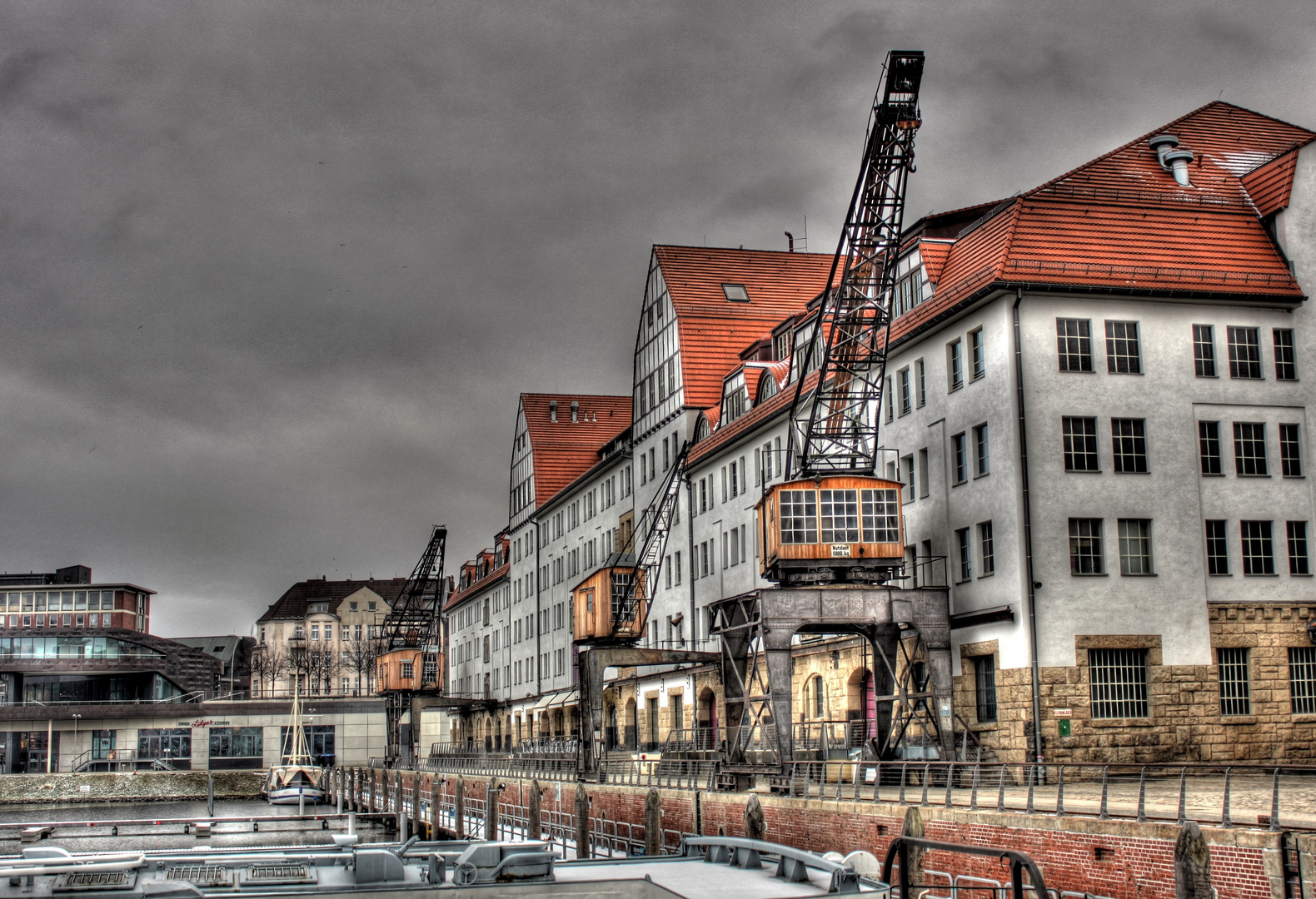  Tempelhofer Hafen  Foto Bild bearbeitungs techniken 