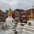 Tempelkomplex "Bodnath" in Kathmandu