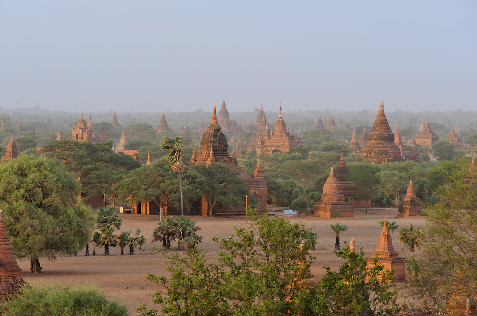 Tempellandschaft Old Bagan