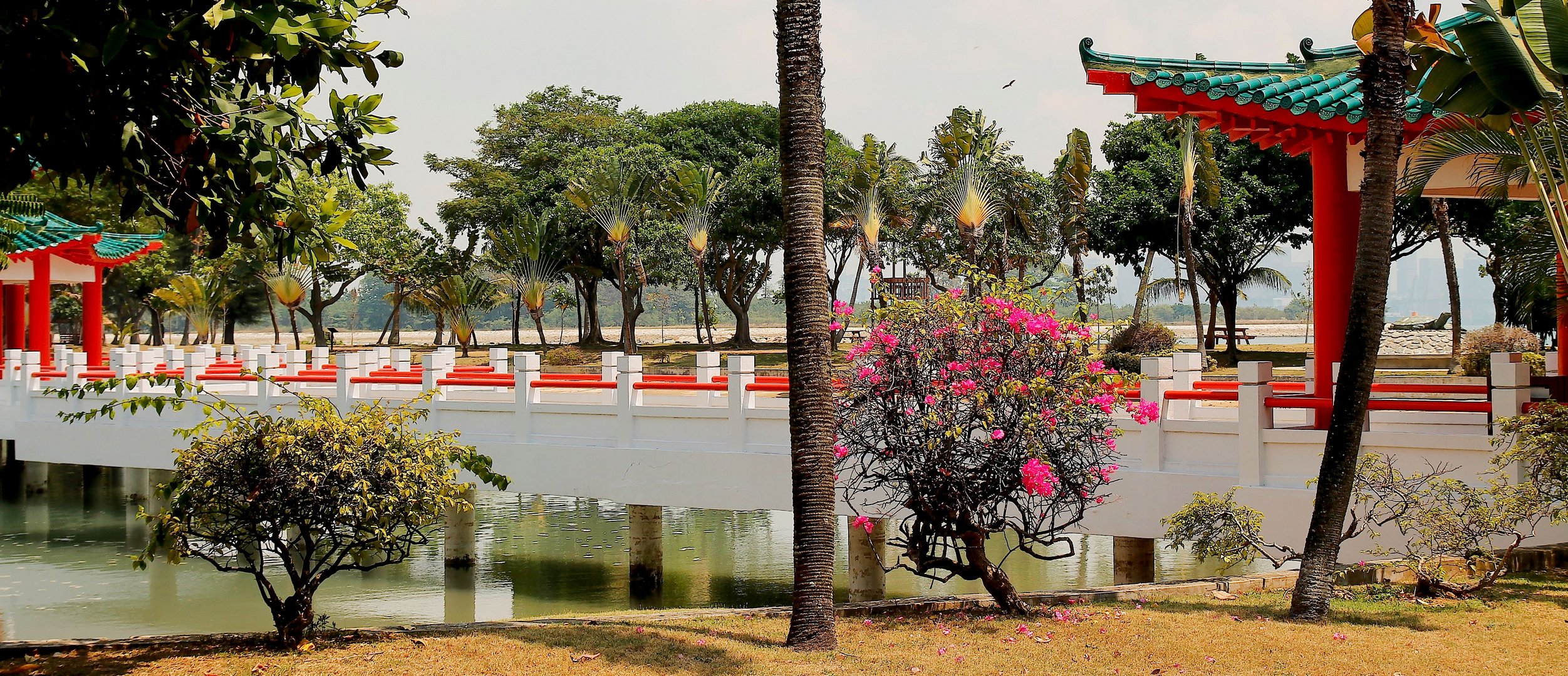 Tempelpark in Singapur