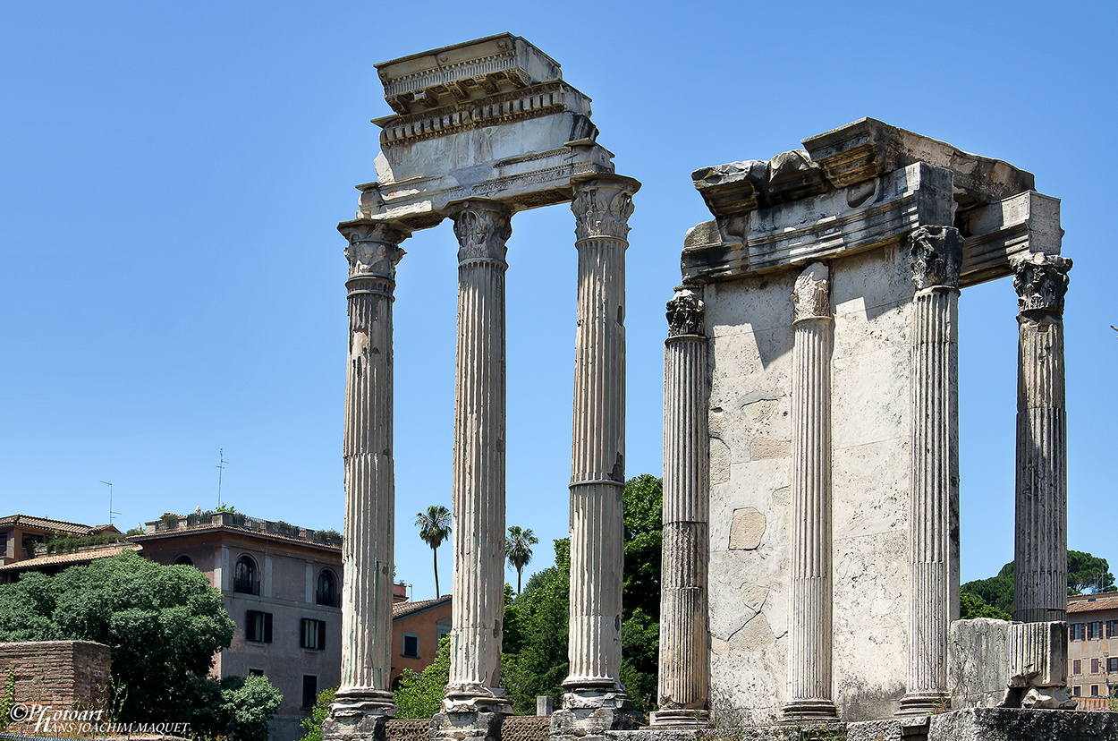 Tempelruine Aedes Castoris