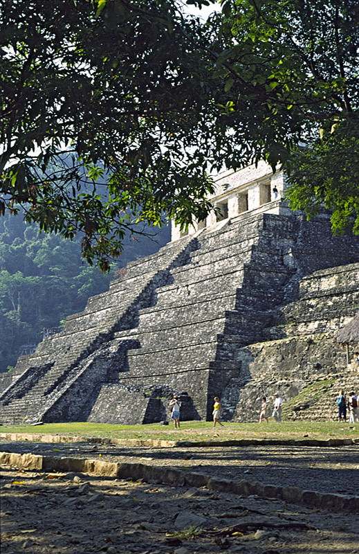 Tempelruine in Palenque