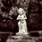 Tempelstatue, Pura Tirta Empul Quelltempel, Bali