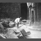 Tempelwächter am Ta Phrom-Tempel