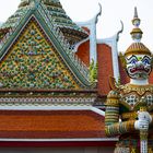 Tempelwächter im Wat Arun